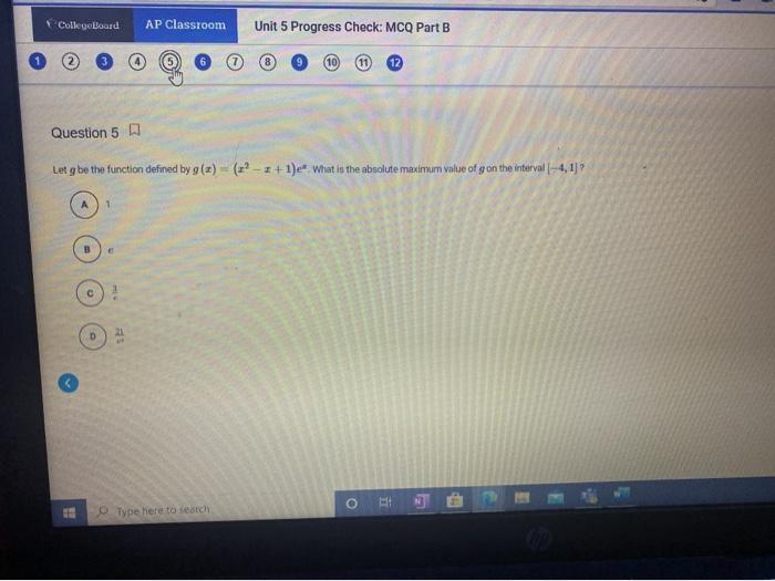 Unit 5 progress check mcq ap chemistry