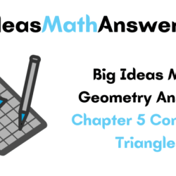 Big ideas math geometry chapter 12 answers