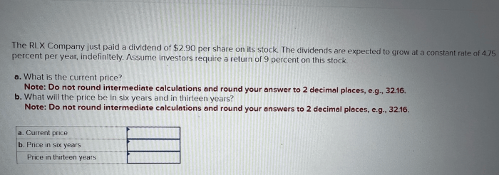 The rlx company just paid a dividend