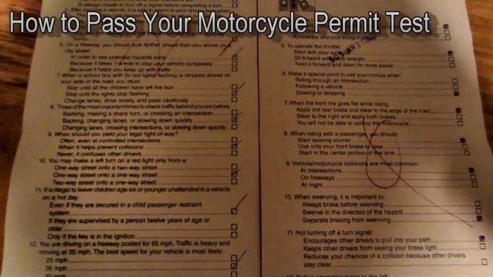 Dmv permit answers exam